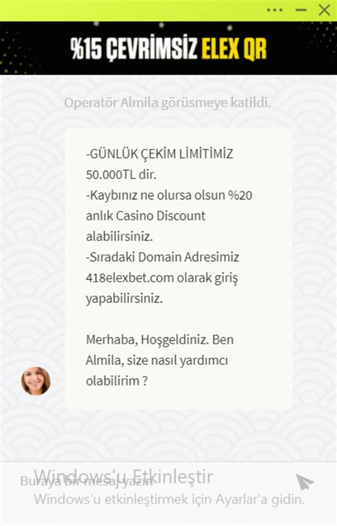 Elexbet Canlı Destek Hattı