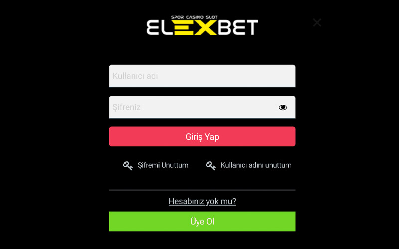 Elexbet giriş