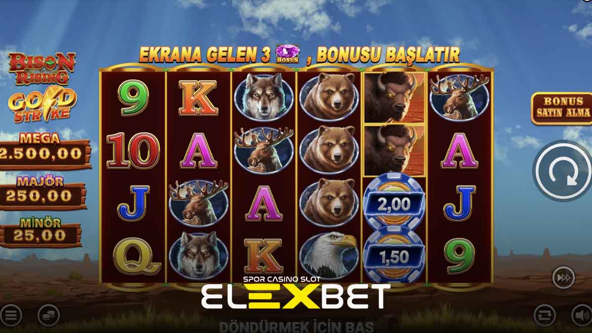 Elexbet Blueprint Gaming bol şans turnuvası