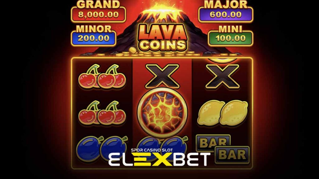 Elexbet Lava Coins oyunu
