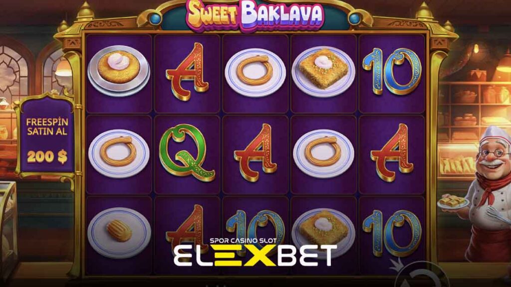 Elexbet Sweet Baklava oyunu