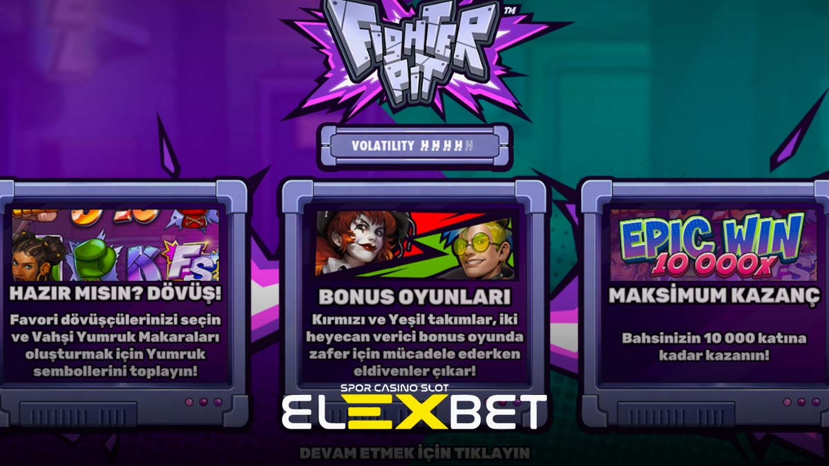 Elexbet Fighter Pit Oyunu